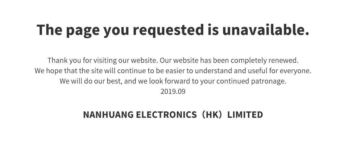 The page you requested is unavailable.