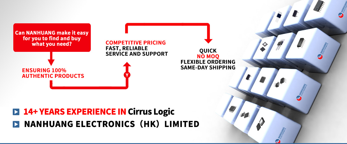 NHE Offers a Wide Variety of Semiconductors from Cirrus Logic Authorized Distributor