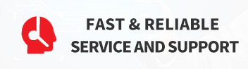 FAST & RELIABLE & SERVICE AND SUPPORT